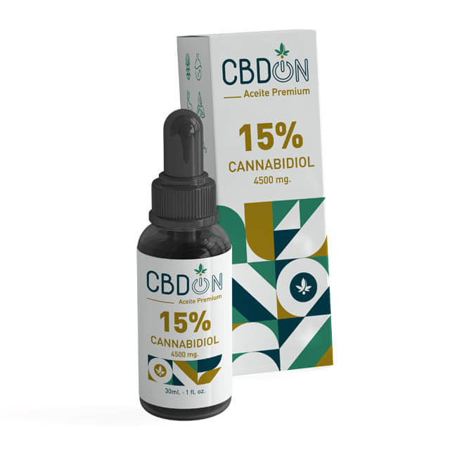 aceite cbd 15% 30 ml con 4500 mg