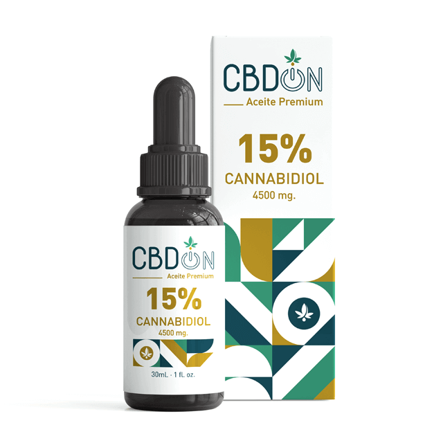 aceite cbd 15% de 30 ml