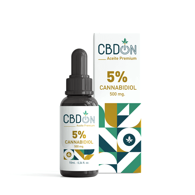 aceite cbd 5% de 10 ml