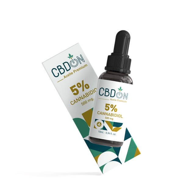 aceite cbd 5% 500 mg en 10 ml