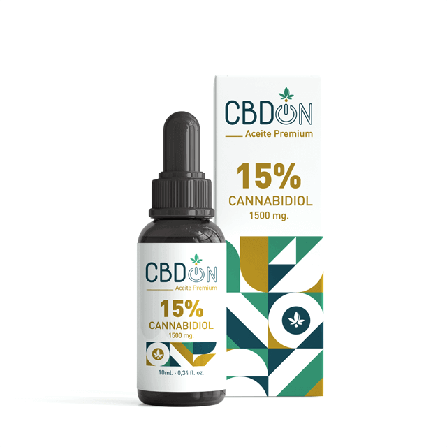 aceite cbd 15% de 10 ml