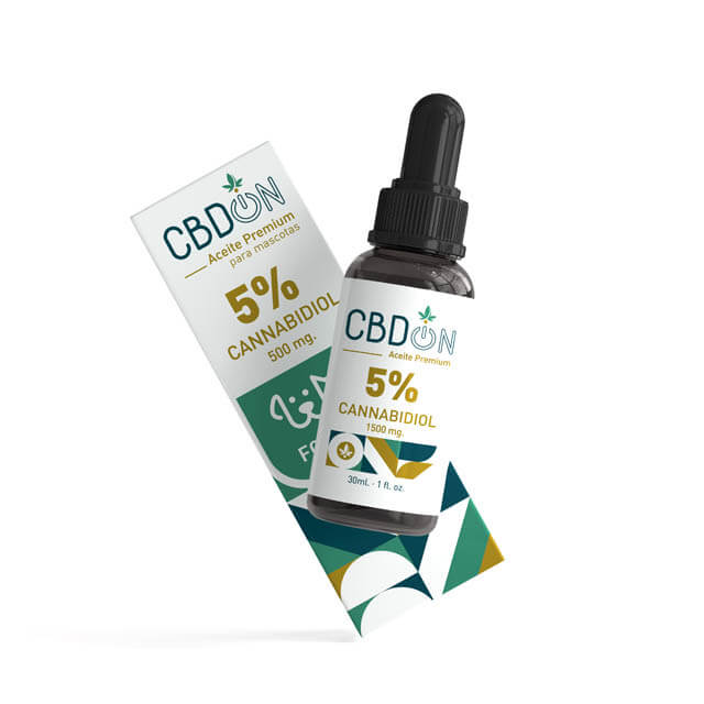 aceite cbd mascotas 500mg 10 mL