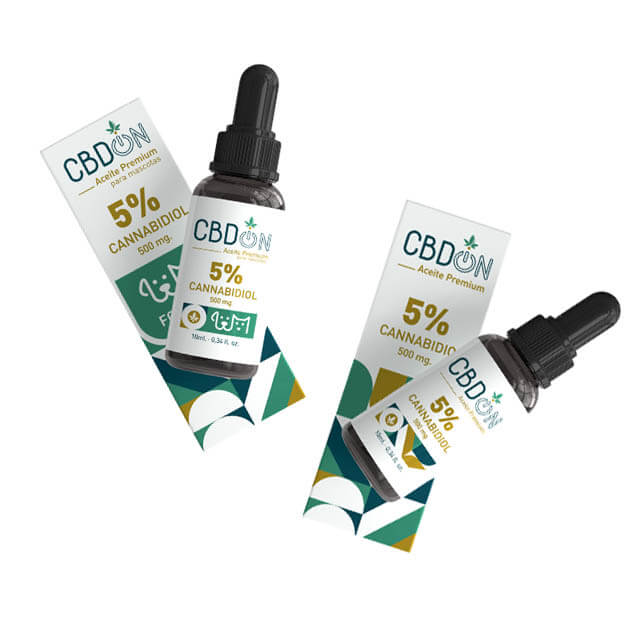 pack de dos votes de CBD 10Ml perros y dueño